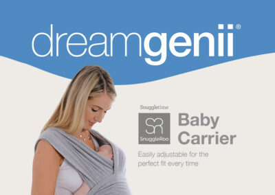 Dreamgenii baby carrier packaging