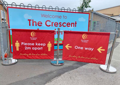 Crescent Academy signage