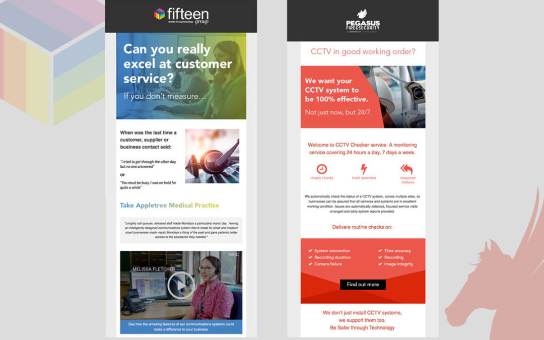 Fifteen Group email campaign
