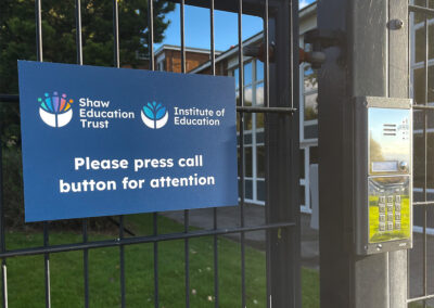 Shaw Education Trust outdoor signage