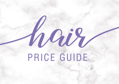 Sue Davis price guide & appointment card