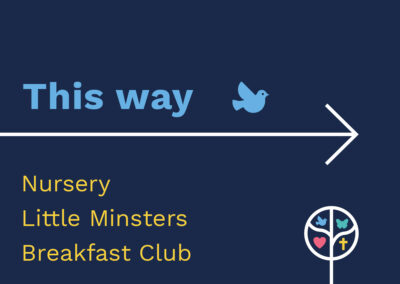 Stoke Minster Primary Academy outdoor signage