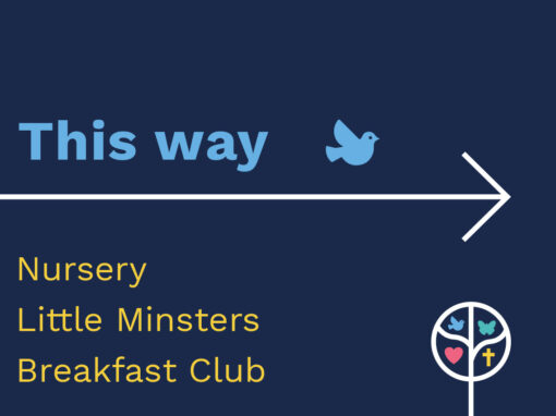 Stoke Minster Primary Academy outdoor signage